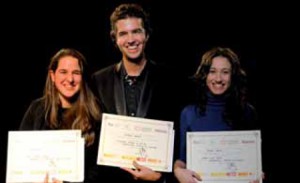 Los ganadores de los tres primeros premios de Grado Superior