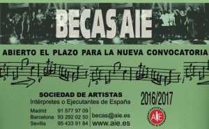 Becas AIE de formación musical