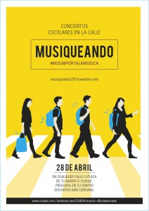 Cartel de Musiqueando 2016