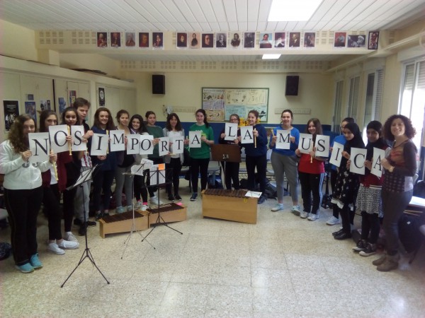 Alumnos del IE Batalla Clavijo de Logroño