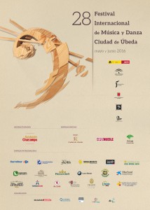Cartel del XVIII Festival de Música y Danza "Ciudad de Úbeda"