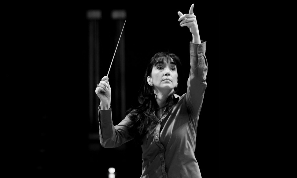 Silvia Sanz, directora de la Orquesta Metropolitana de Madrid y del Coro Talía