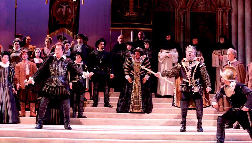Don Carlo en la Ópera de Sarasota.