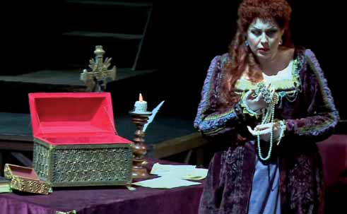 O don Fatale, aria de la princesa de Éboli interpretada por Alla Pozniak en Don Carlo
