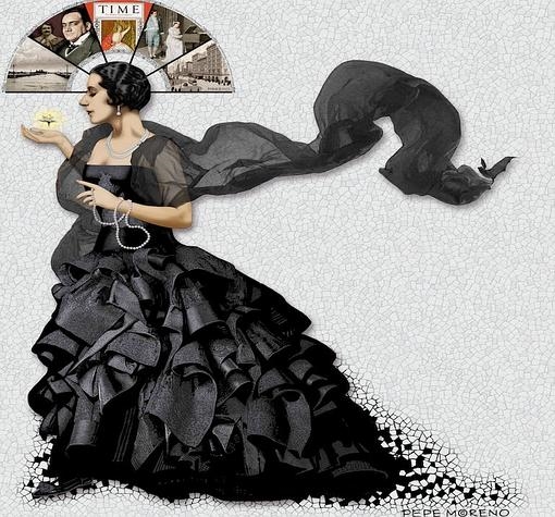 Cartel de Lucrezia Bori. En la nueva temporada del Palau de les Arts Reina Sofia