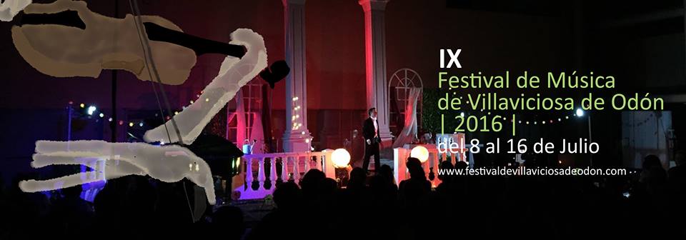 Cartel del IX Festival de Música de Villaviciosa de Odón