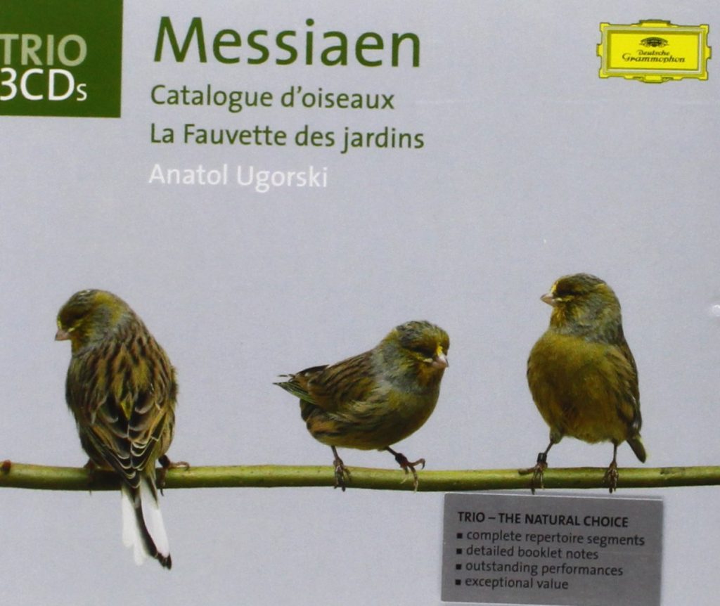 Grabacion de Catalogue d'oiseaux por Deustche Grammophon.