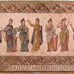 Mosaico de las Musas