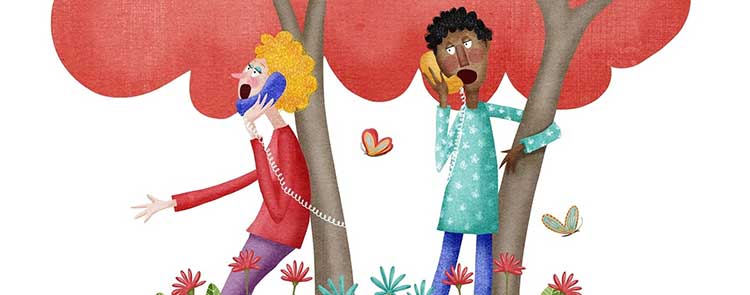 El teléfono, o el amor a tres