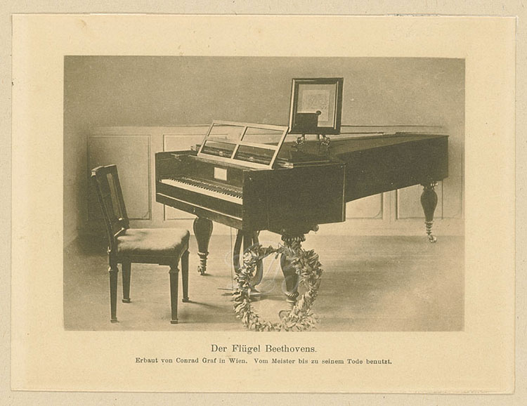 Fortepiano Conrad Graf de Beethoven.