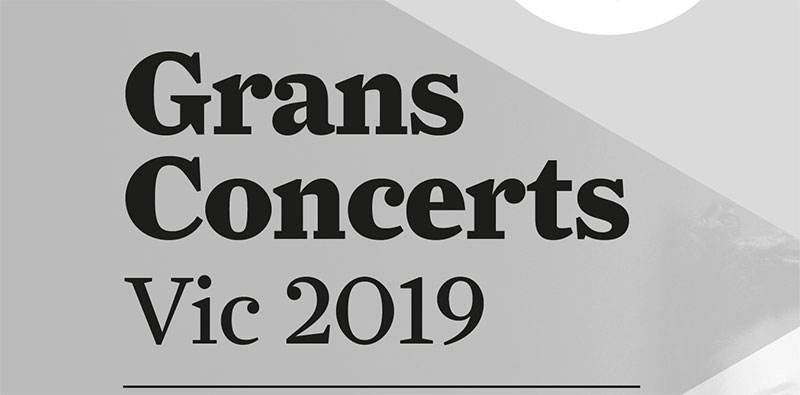 Grans Concerts Vic 2019