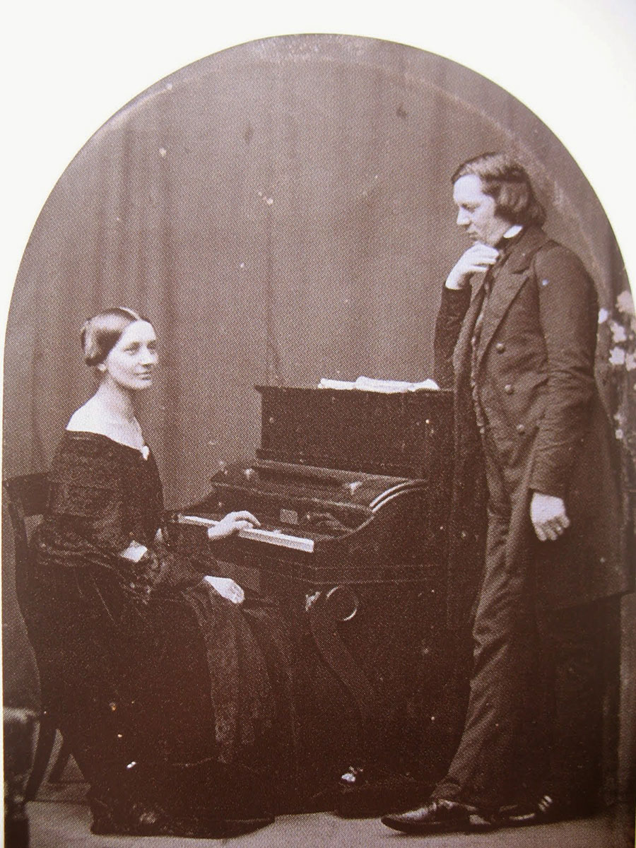 Clara y Robert Schumann