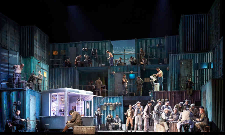 La fanciulla del West en la Wiener Staatsoper, 2013 © Wiener Staastsoper GmbH / Michael Pöhn