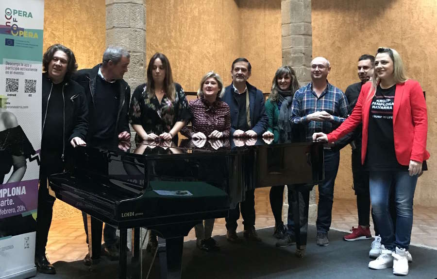 Ópera de Cámara de Navarra trae a Pamplona el evento Let's Opera, dentro del proyecto europeo Opera Out Of Opera