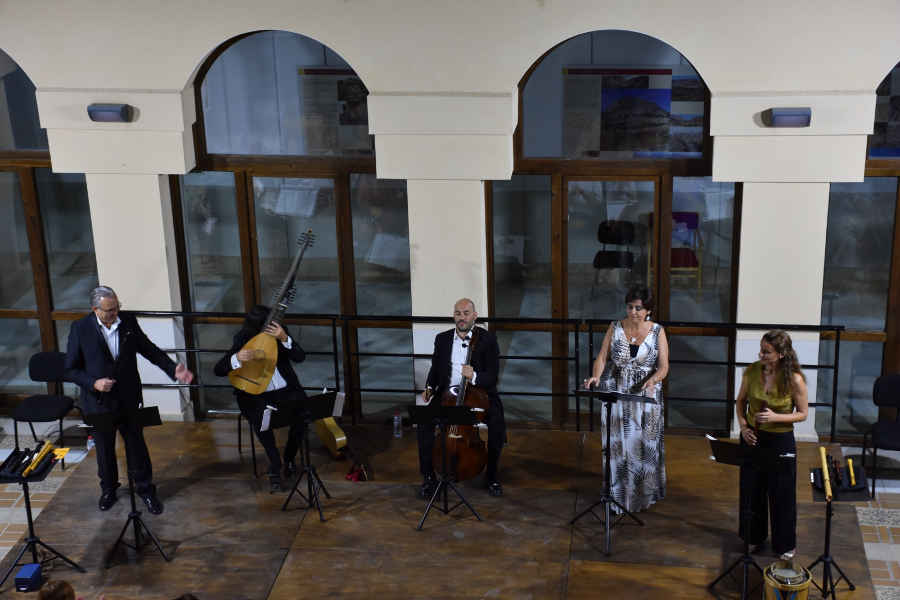 Estreno del programa «De aquél inmenso mar» el pasado julio en el XVIII Festival de Música Renacentista y Barroca de Vélez Blanco © Antonio Jiménez / XVIII FMRB Vélez Blanco