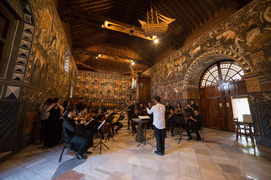 Ensemble ECOS de Sierra Espuña dirigido por Jorge Losana, interpretando música del maestro Romero © Early Music Project