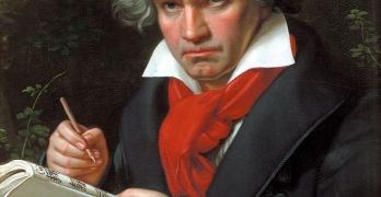 Retrato de Ludwig van Beethoven realizado por Joseph Karl Stieler en 1820