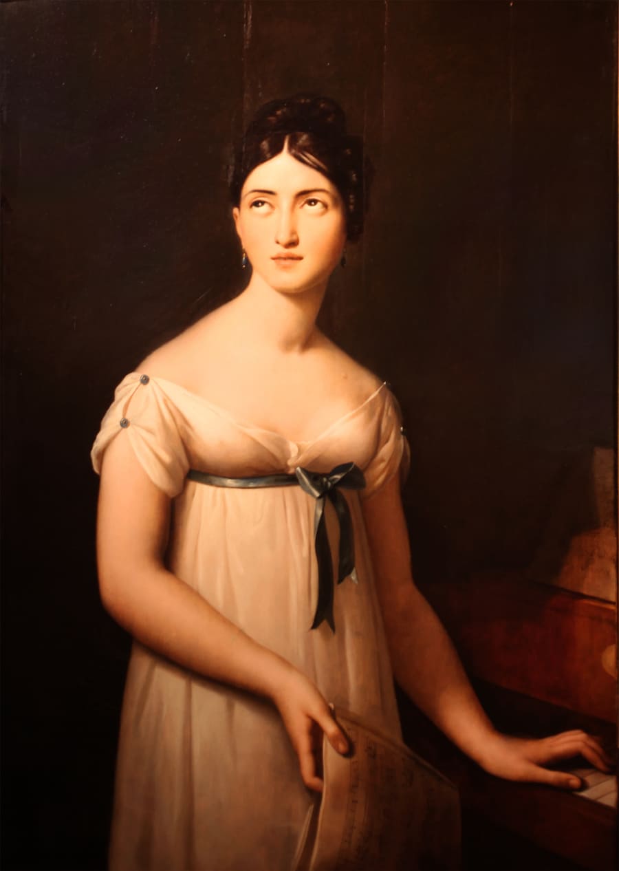 Giuditta Pasta, retrato de Giacomo Serangeli