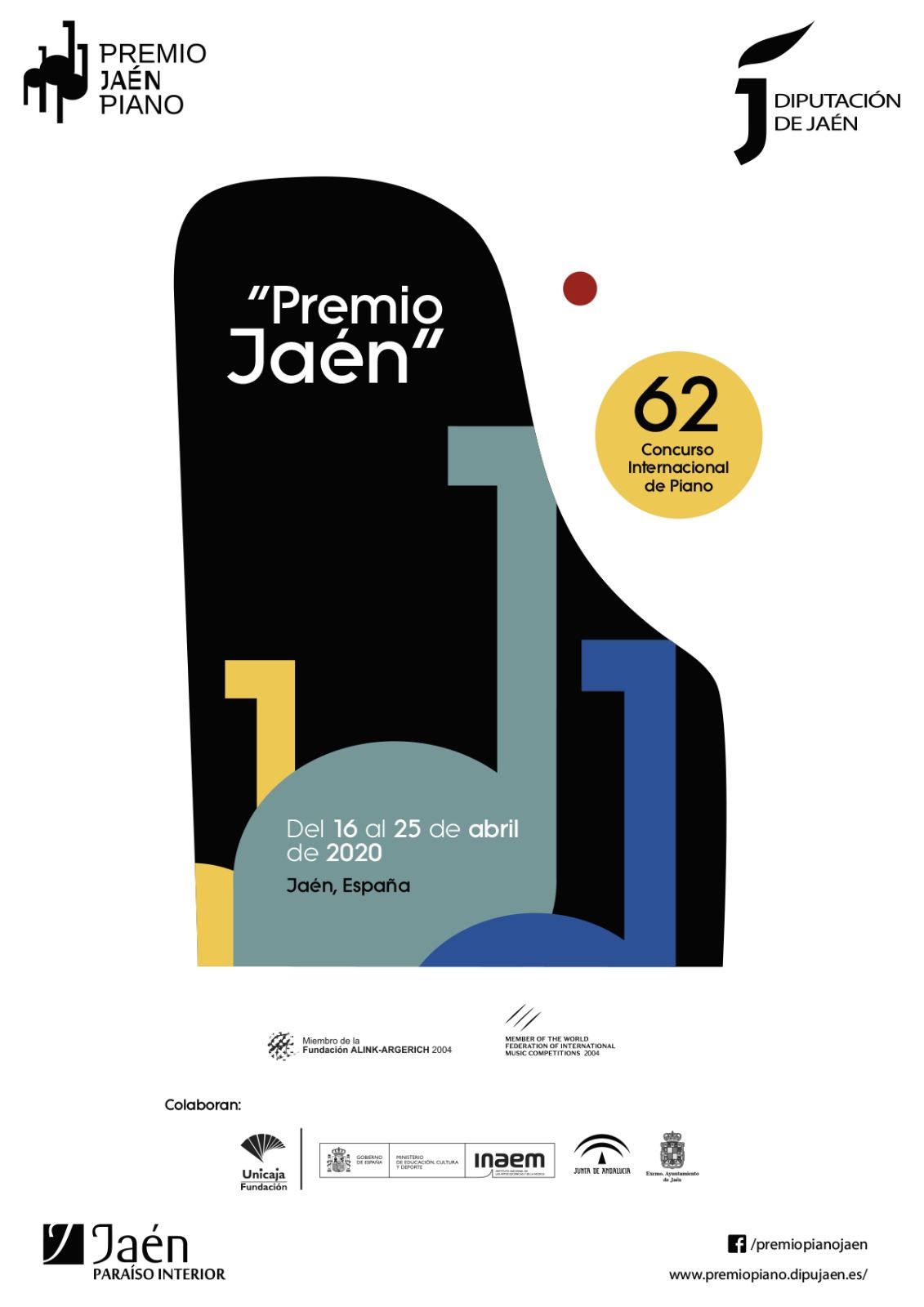 Suspensión 62º Premio 'Jaén' de Piano