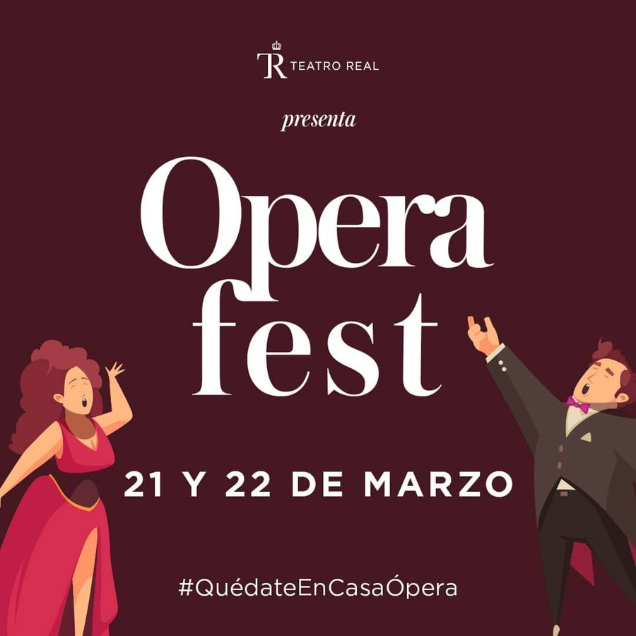 Teatro Real te invita a #OperaFest- mini conciertos digitales en Instagram