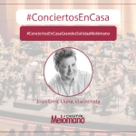 ConciertosEnCasa con el clarinetista Joan Enric Lluna(1)