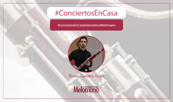 ConciertosEnCasa con el fagotista Alvaro Canales