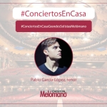 ConciertosEnCasa con el tenor Pablo Garcia-Lopez