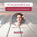 ConciertosEnCasa con la pianista Judith Jauregui