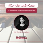 ConciertosEnCasa con la pianista Sira Hernandez