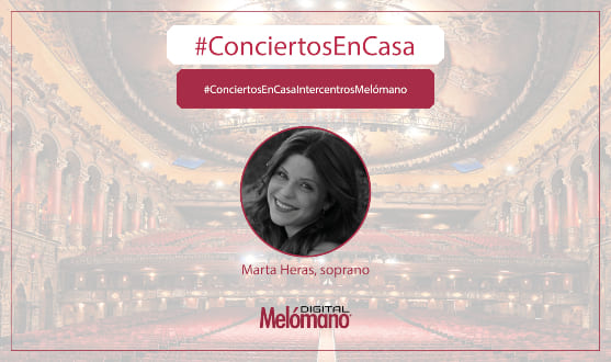 ConciertosEnCasa con la soprano Marta Heras