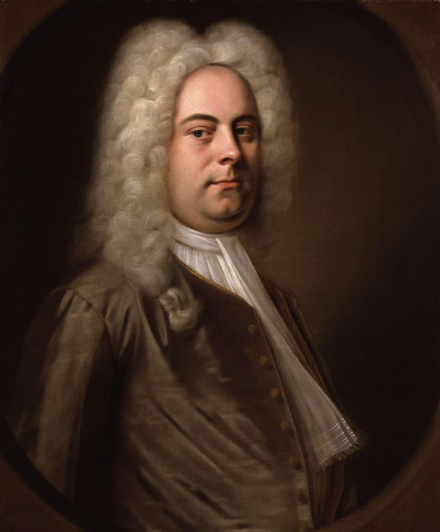 Retrato de Haendel, por Balthasar Denner (1727), Museo de Londres.