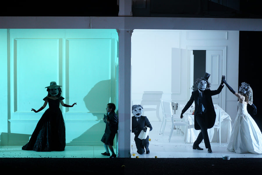 Rodelinda (dirección de escena de Claus Guth), Teatro Real. © Javier del Real