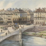 Vista sobre el Danubio (1917), de Carl Wenzel Zajicek