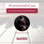 ConciertosEnCasa con el pianista Antonio Oyarzabal