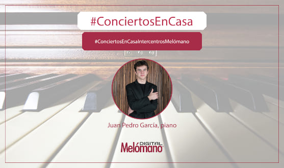 ConciertosEnCasa con el pianista Juan Pedro Garcia Oliva