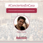 ConciertosEnCasa con el violinista Pablo Martos