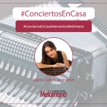 ConciertosEnCasa con la acordeonista Marta Cubas