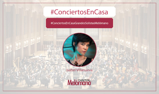 ConciertosEnCasa con la violista Isabel Villanueva