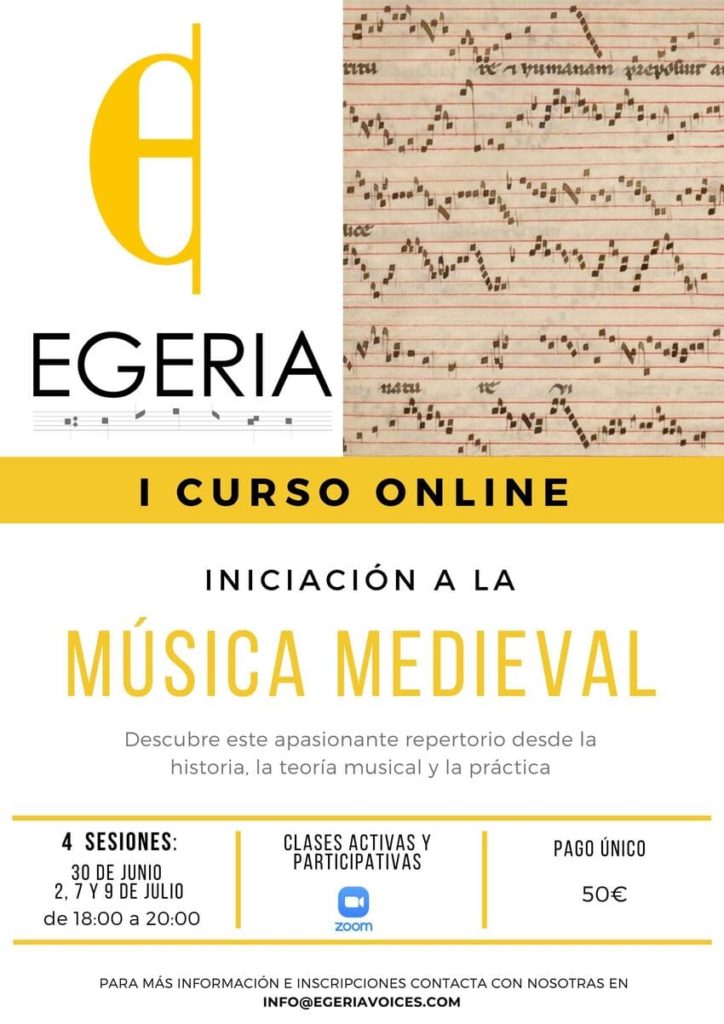 Curso de Iniciación Musical con EGERIA