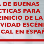 INAEM presenta Guía Buenas Prácticas para el reinicio de la Actividad Musical
