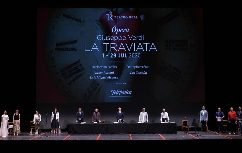 El Teatro Real vuelve con la Traviata