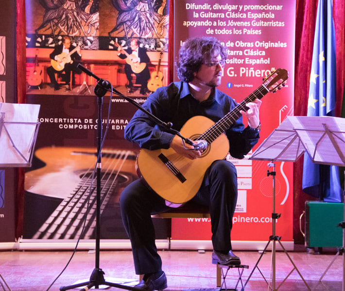 El Concurso de Guitarra Ángel G Piñero se celebrará en formato online