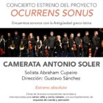 La Camerata Antonio Soler estrena proyecto junto a Abraham Cupeiro