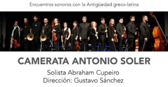 La Camerata Antonio Soler estrena proyecto junto a Abraham Cupeiro