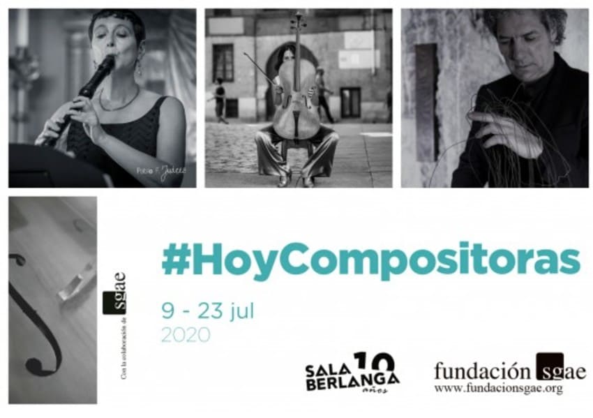 La Fundación SGAE celebra el ciclo ‘Hoy compositoras’ con conciertos online del 9 al 23 de julio
