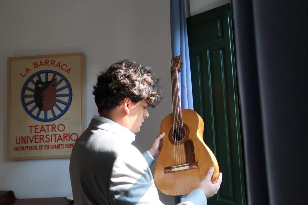 Samuel Diz ofrece un concierto con la guitarra original de Federico García Lorca