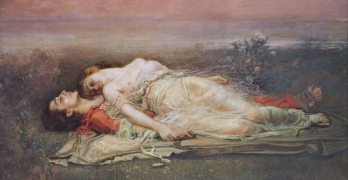 Tristán e Isolda (La muerte) de Rogelio de Egusquiza