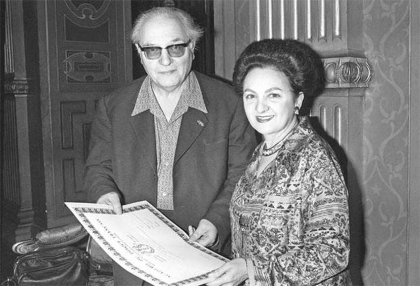 Yvonne Loriod con Olivier Messiaen