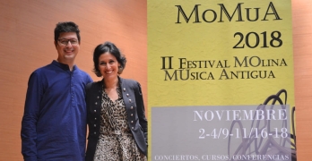 M.ª Ángeles Zapata y Lorenzo Cutillas, directores artísticos de MOMUA © Miriam Garlo