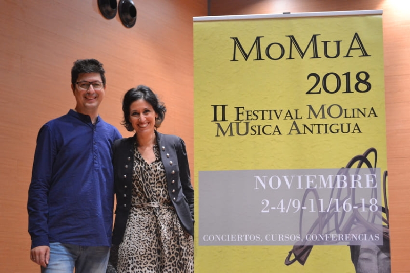 M.ª Ángeles Zapata y Lorenzo Cutillas, directores artísticos de MOMUA © Miriam Garlo